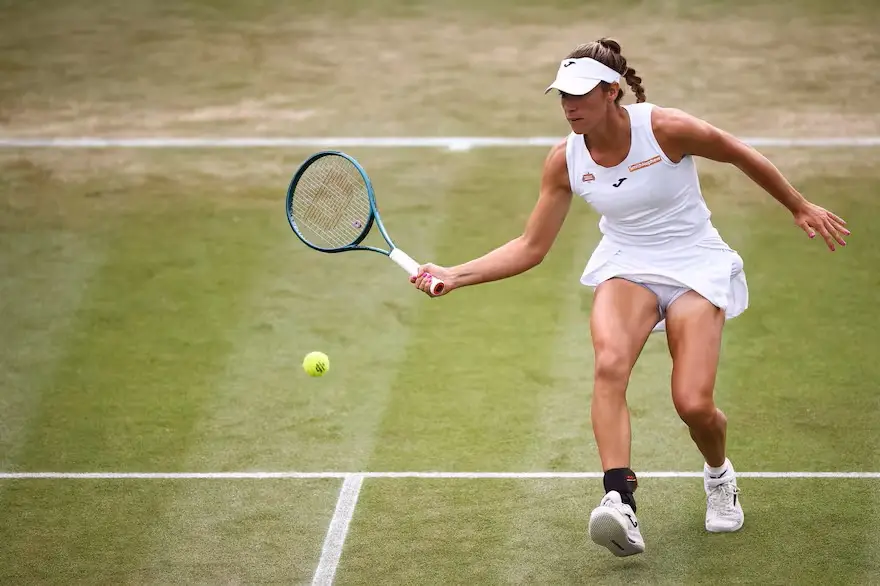 Solana Sierra quedó eliminada en Wimbledon
