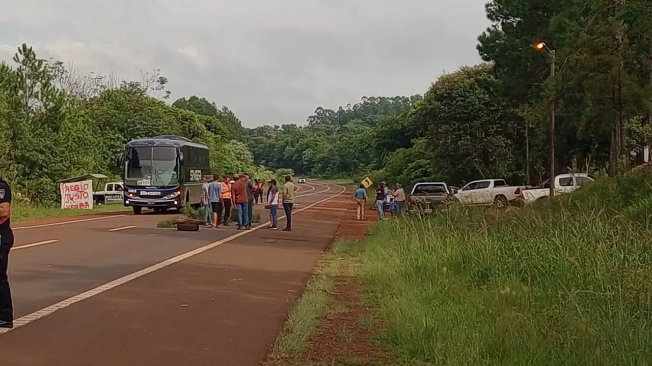 Protesta yerbatera: “los precios que ofrecen no nos sirve”