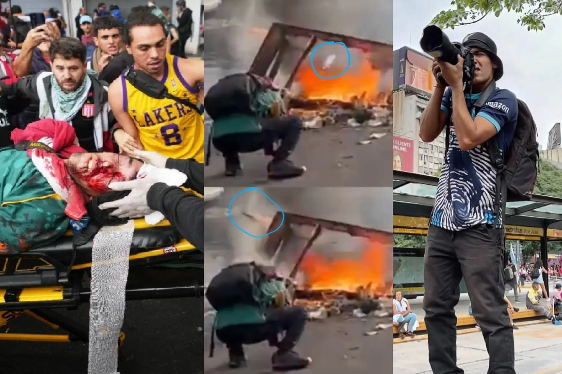 Peritos reconstruyeron el disparo contra el fotógrafo Pablo Grillo