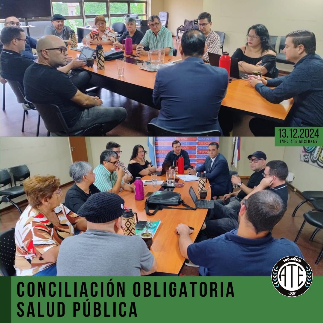 Conflicto en Salud Pública: ATE Misiones no difunde el acta de la última audiencia de conciliación