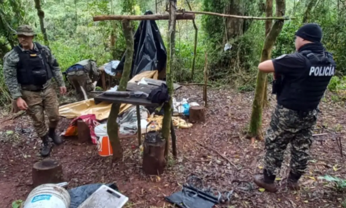 Desmantelan campamento de cazadores furtivos en 9 de Julio