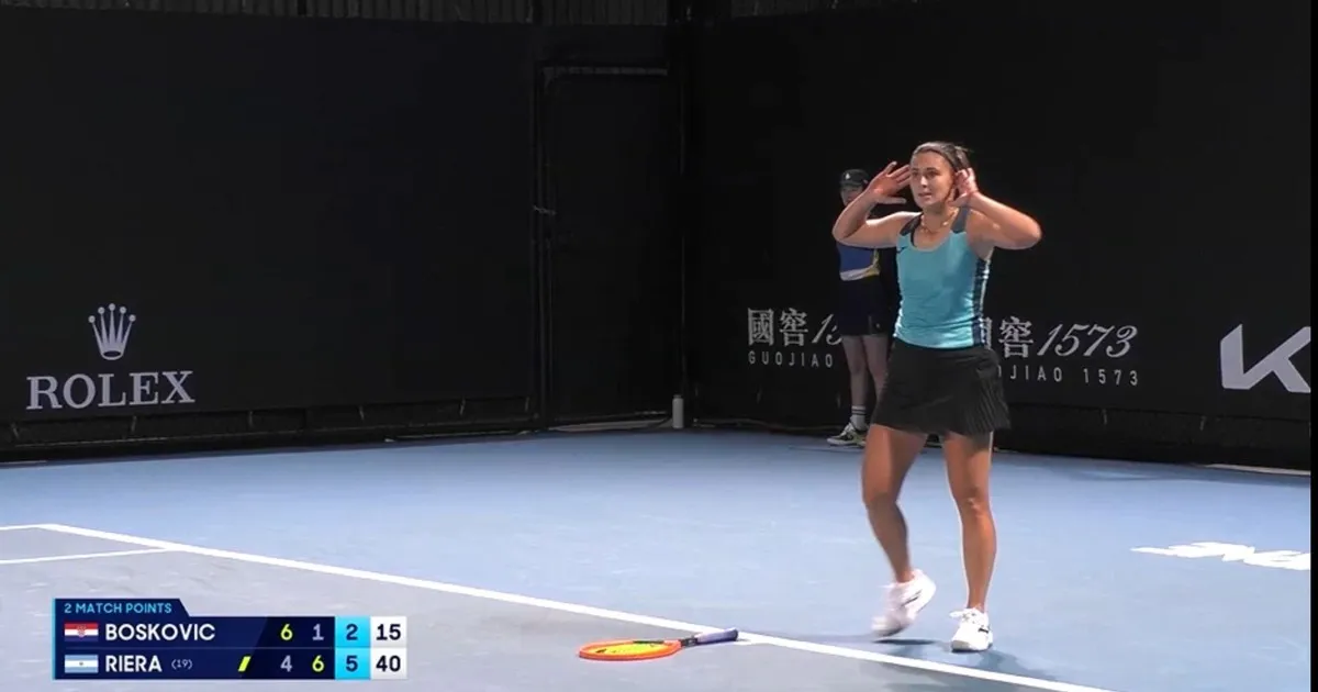 Tenis: Julia Riera jugará el Abierto de Australia