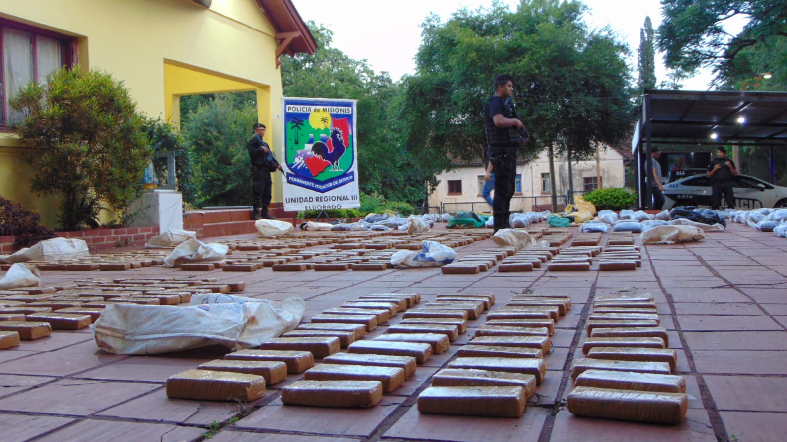 Secuestraron $8 mil millones en droga acopiada en un paraje rural de 9 de Julio