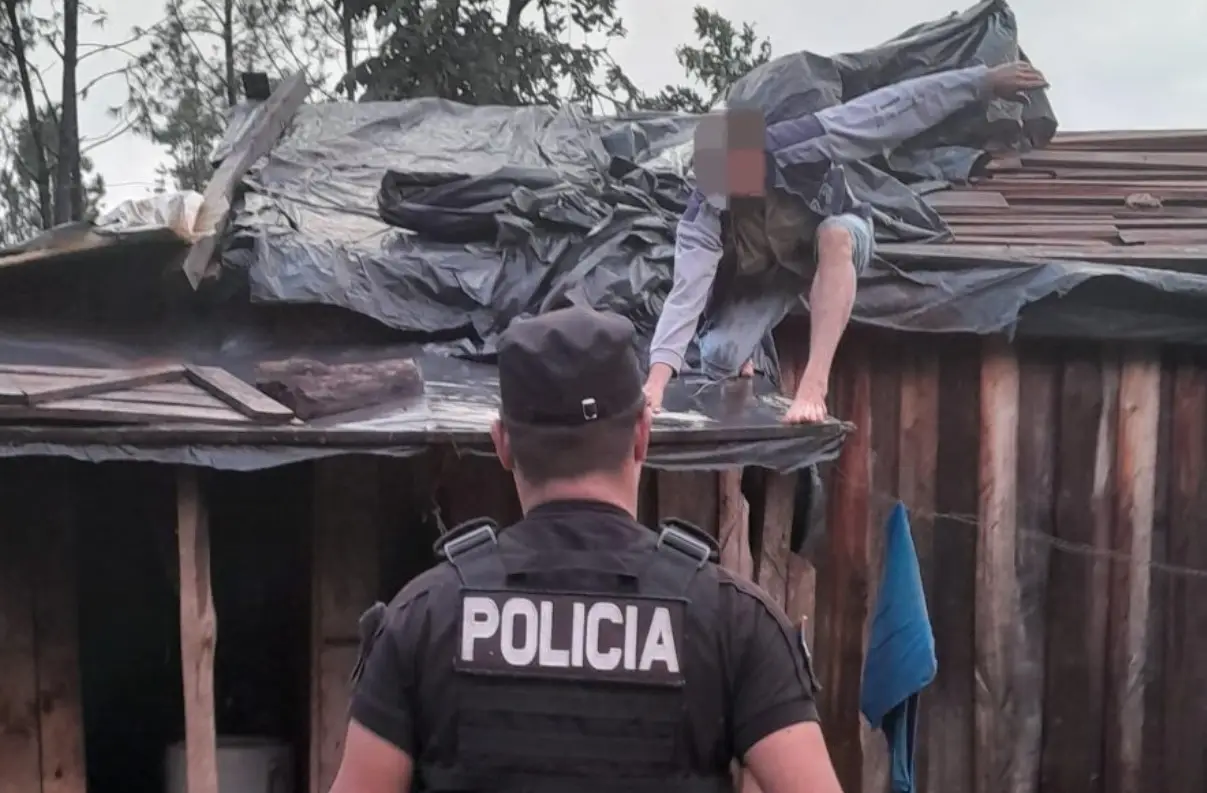 El fuerte temporal en Misiones dejó dos heridos y varios destrozos