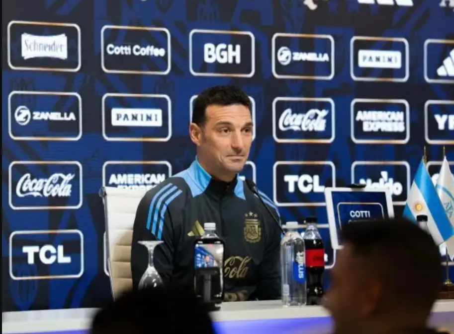 Scaloni: las dudas en el 11 y la emoción por el adiós de Messi