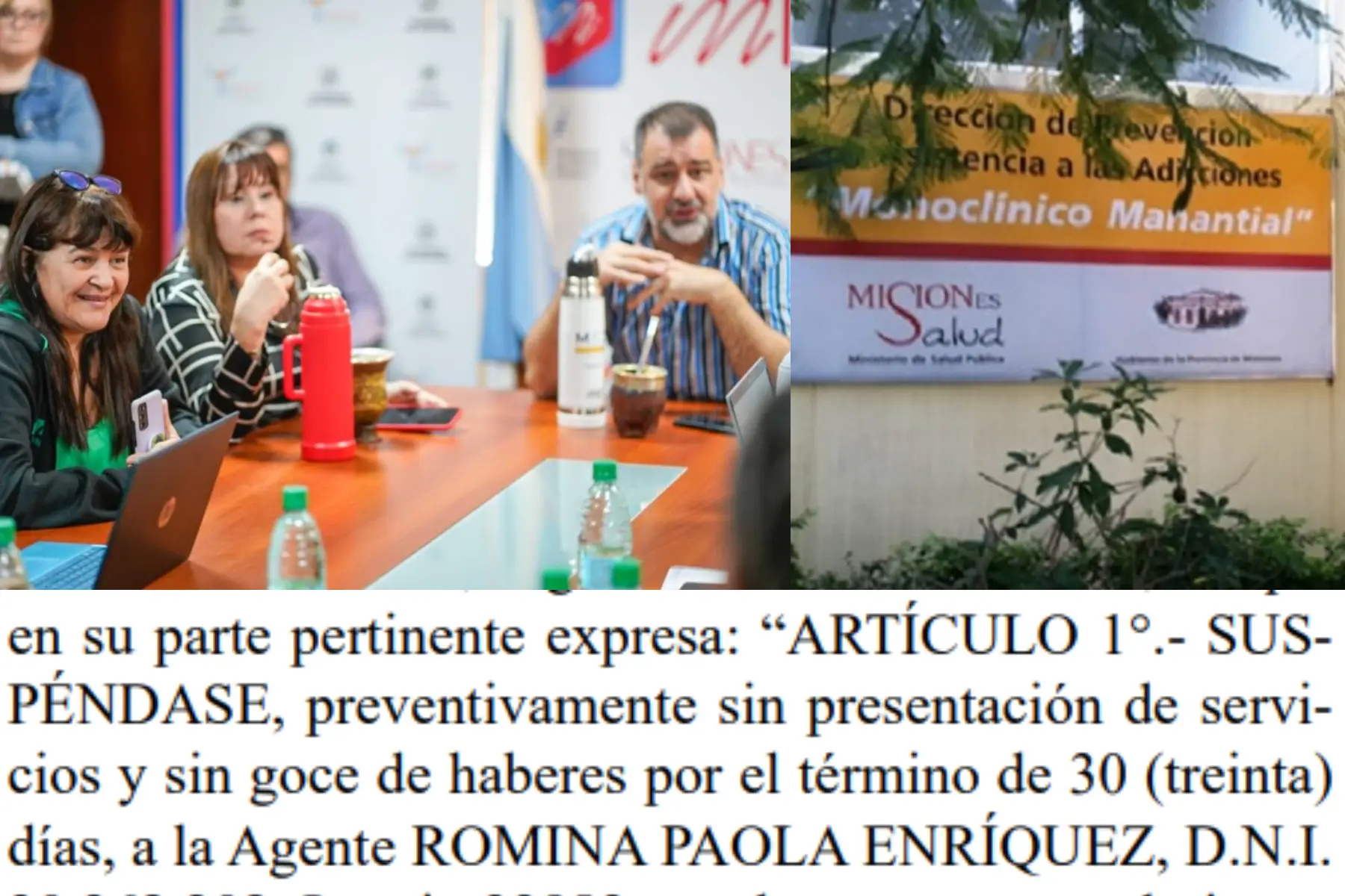 El MSP suspendió a una empleada que está internada