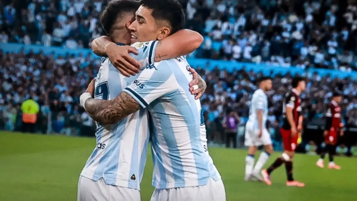 Racing derrotó a River por 3 a 2 y lo eliminó del Torneo Clausura