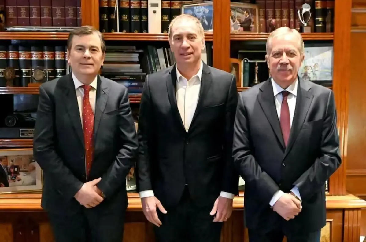 Santilli se reunió en Santiago del Estero con el gobernador Zamora