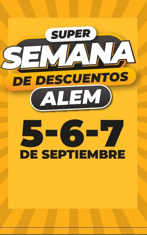 Un centenar de comercios ofrecerán días de descuentos en Alem