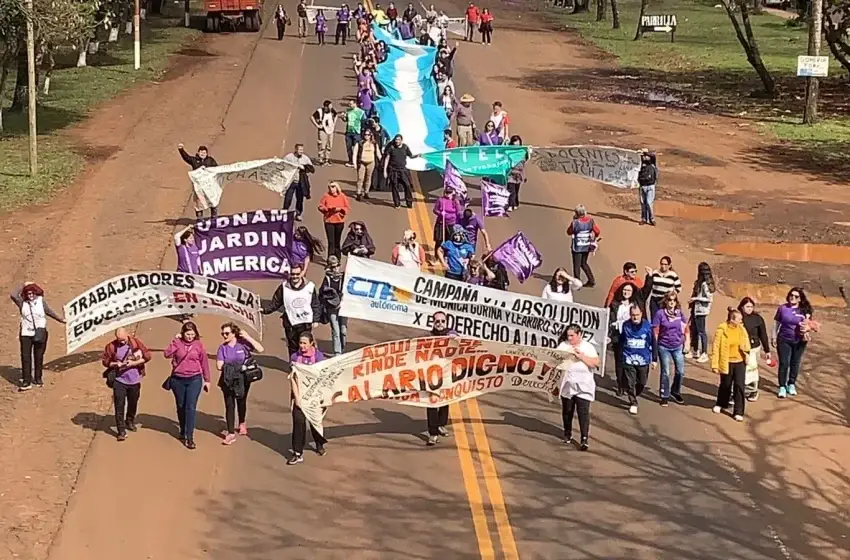 Misiones: 7 de cada 10 maestras en la indigencia o pobreza