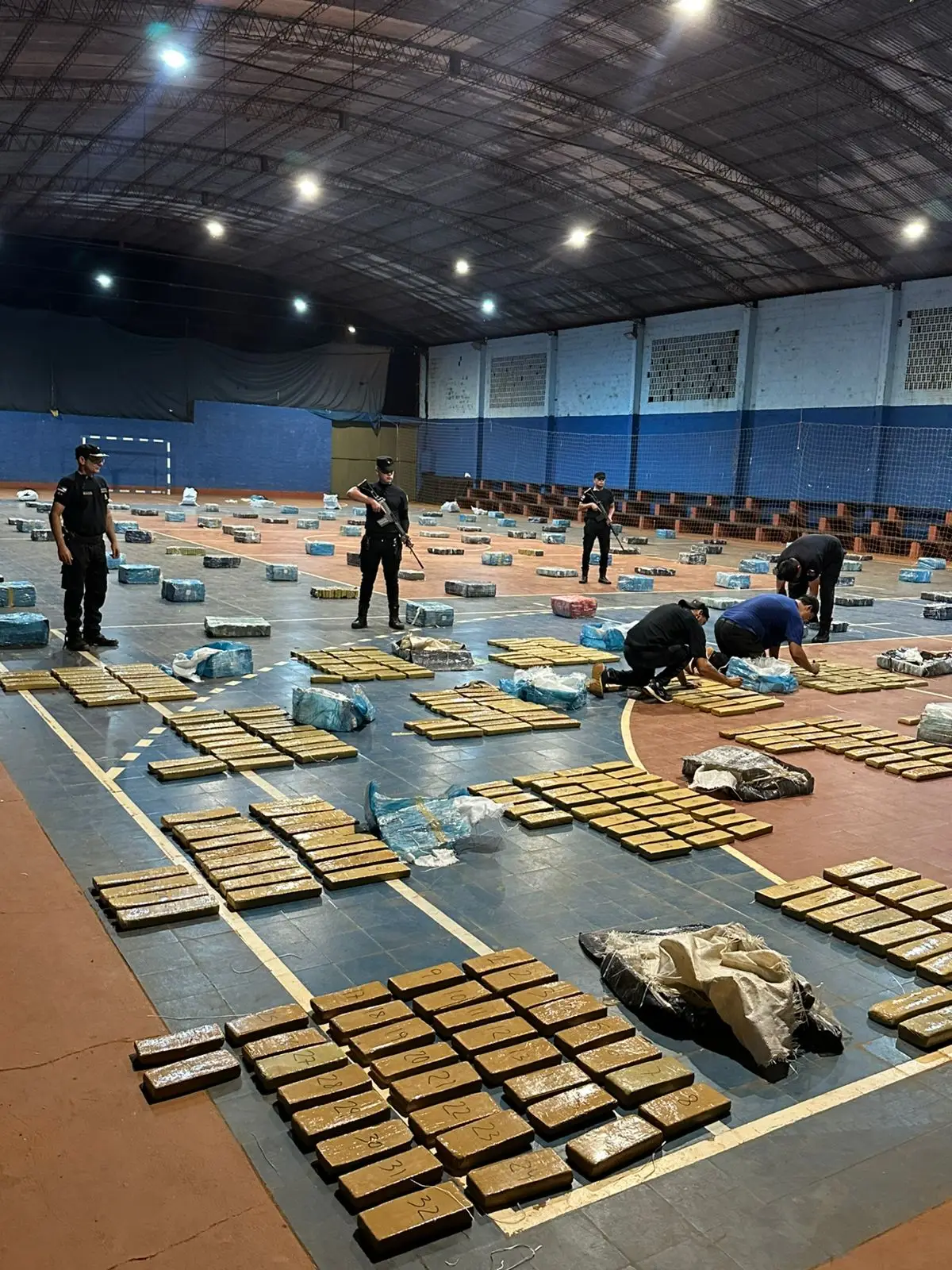 Incautaron 3,5 toneladas de marihuana valuadas en $13.300 millones