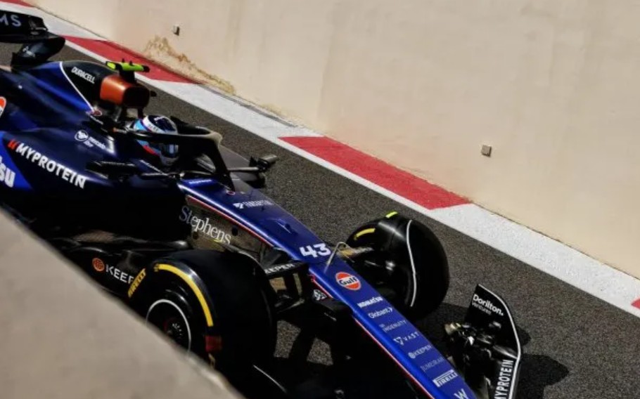 Colapinto terminó 7° en la Práctica 1 del GP de Abu Dhabi
