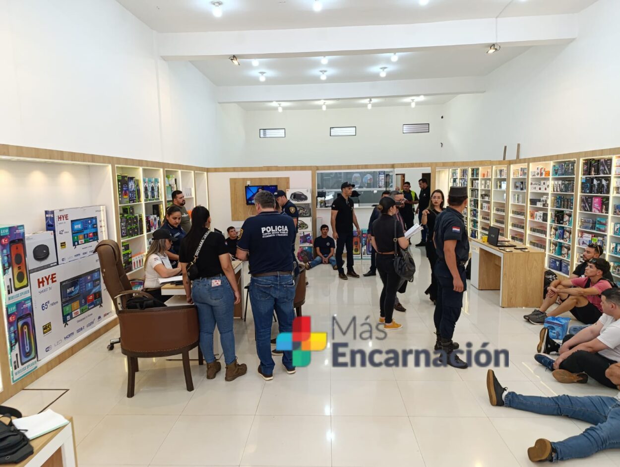 Desbaratan banda criminal que estafó y amenazó a comerciantes argentinos
