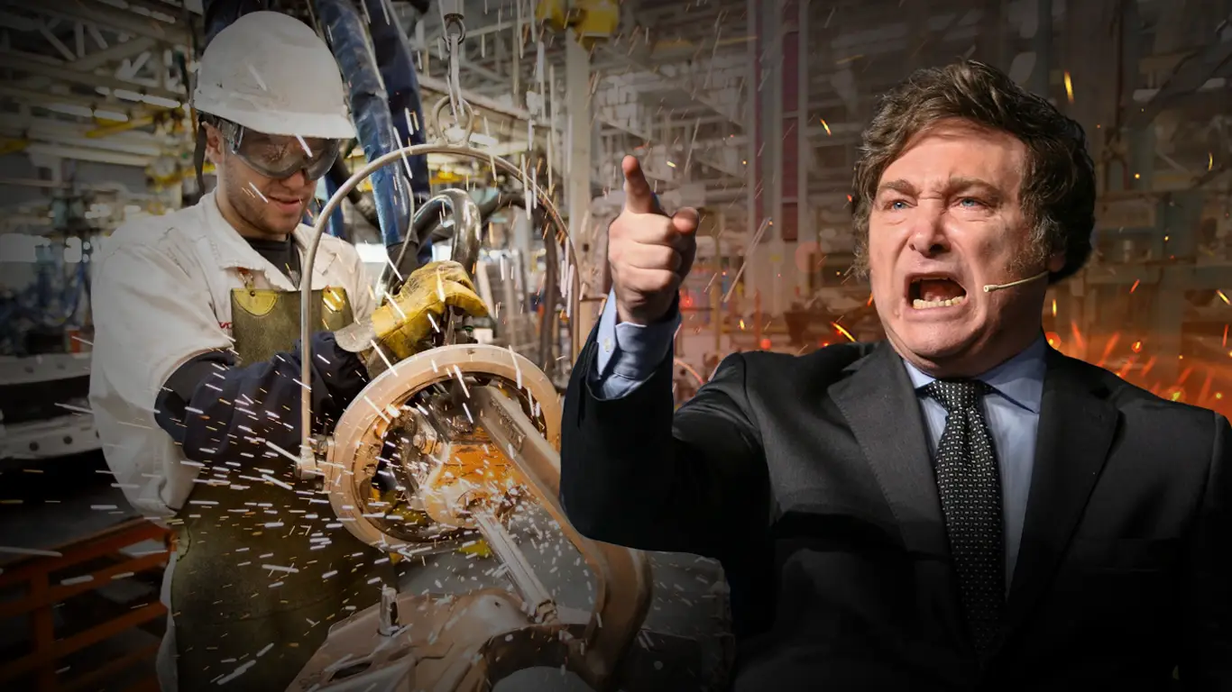 “Industricidio” de Milei: Cierra una empresa por hora