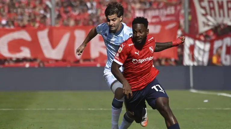 Independiente y Racing igualaron en una clásico caliente en Avellaneda