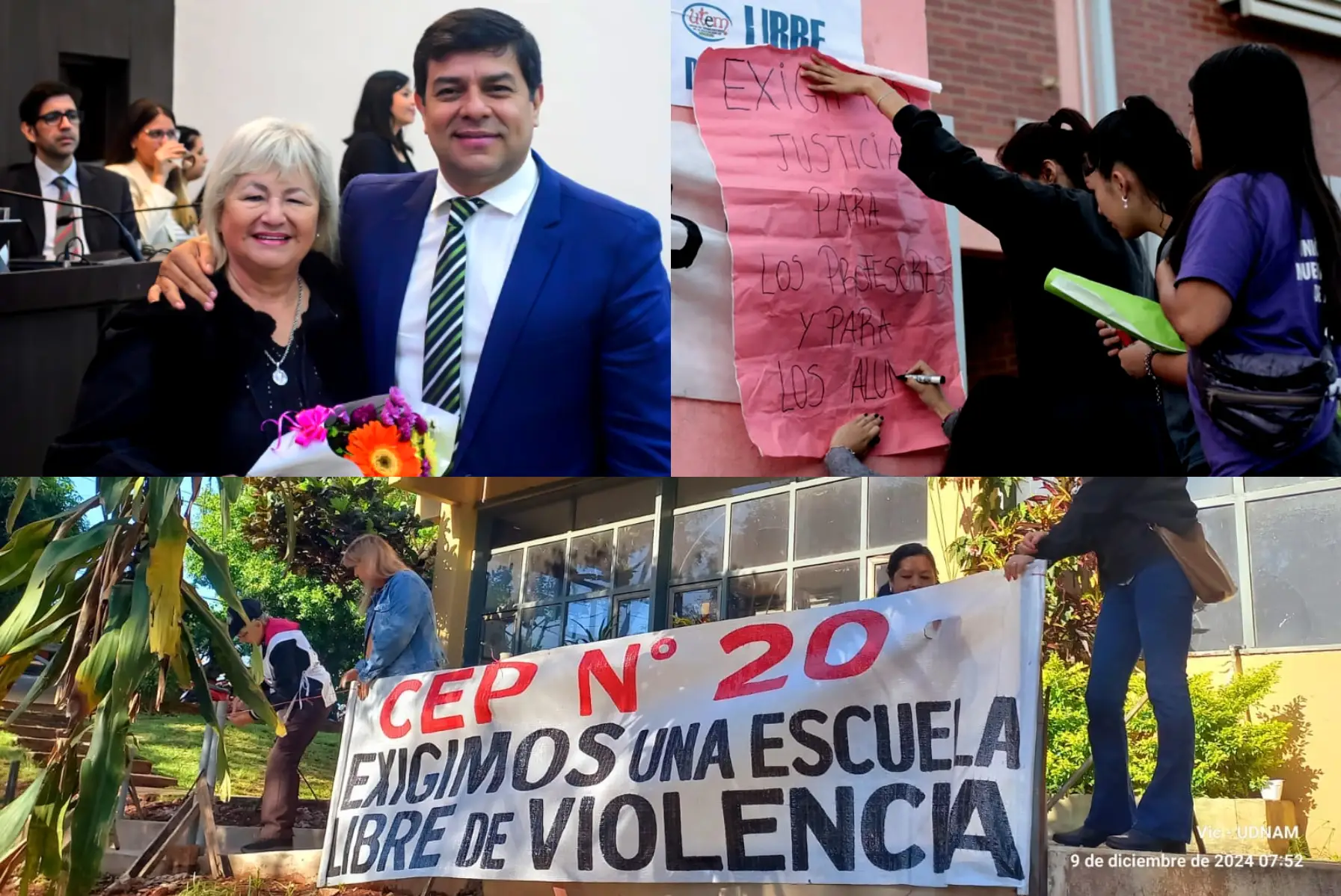 Repudian el reconocimiento a Directora acusada de abuso de poder
