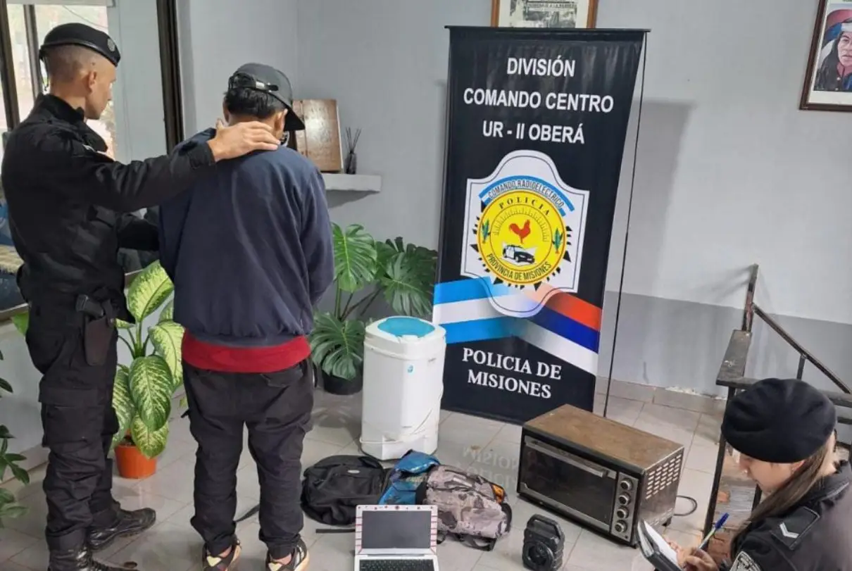 Lo detuvieron tras una seguidilla de robos a estudiantes en Oberá