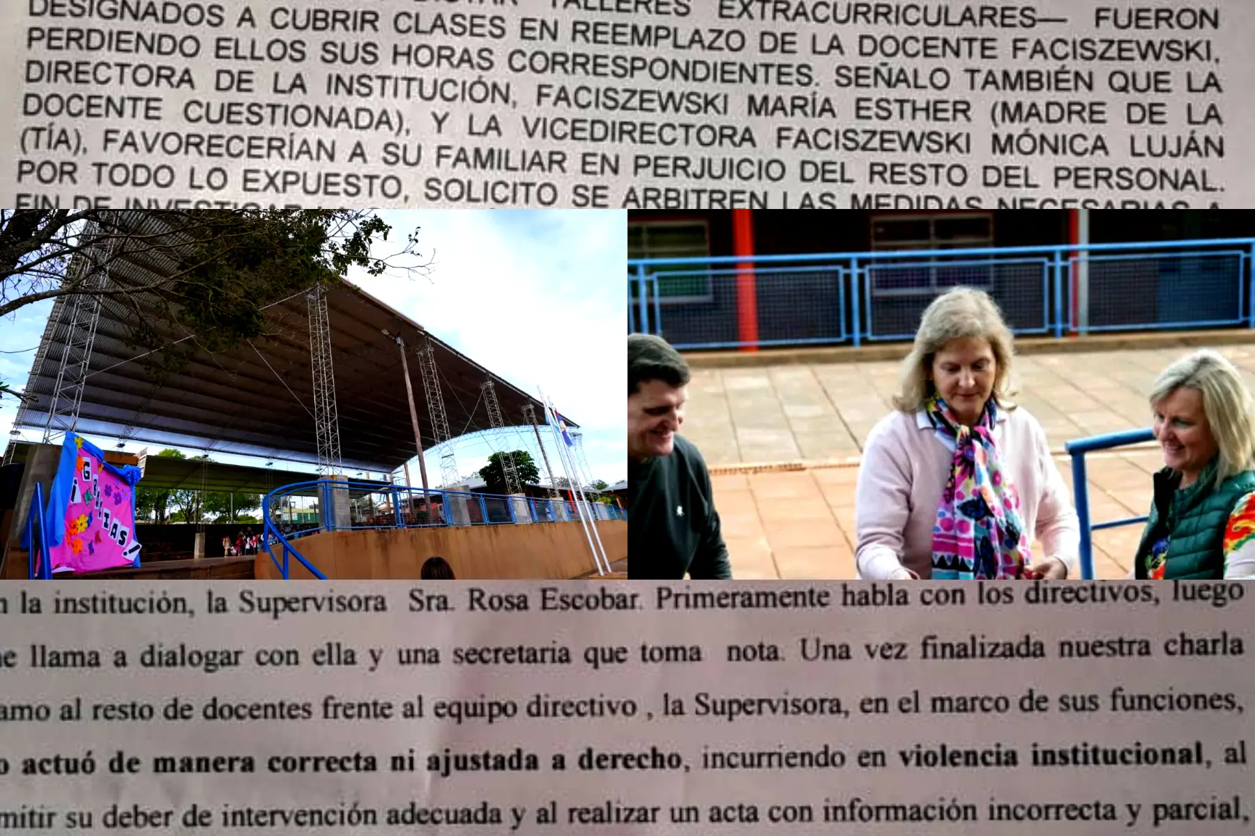 Posible nepotismo en escuela de Apóstoles: ampliaron la denuncia