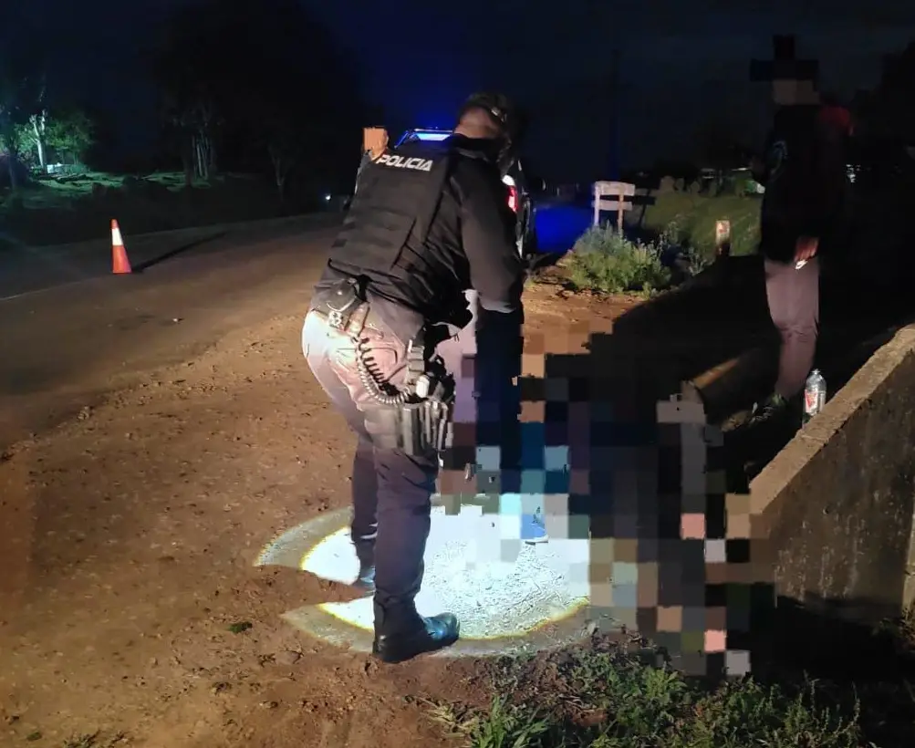 Un conductor atropelló a un peatón y huyó en El Soberbio