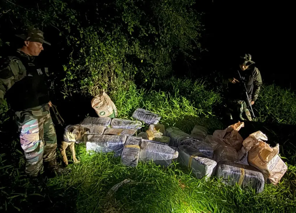 Secuestraron 200 kilos de droga valuada en casi mil millones de pesos