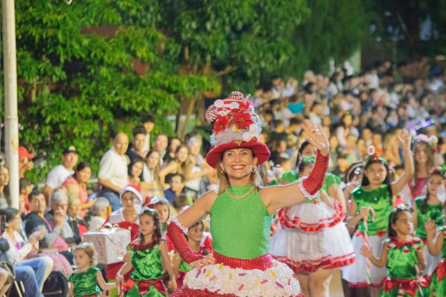 Segundo fin de semana a pleno en la Fiesta de la Navidad de Alem