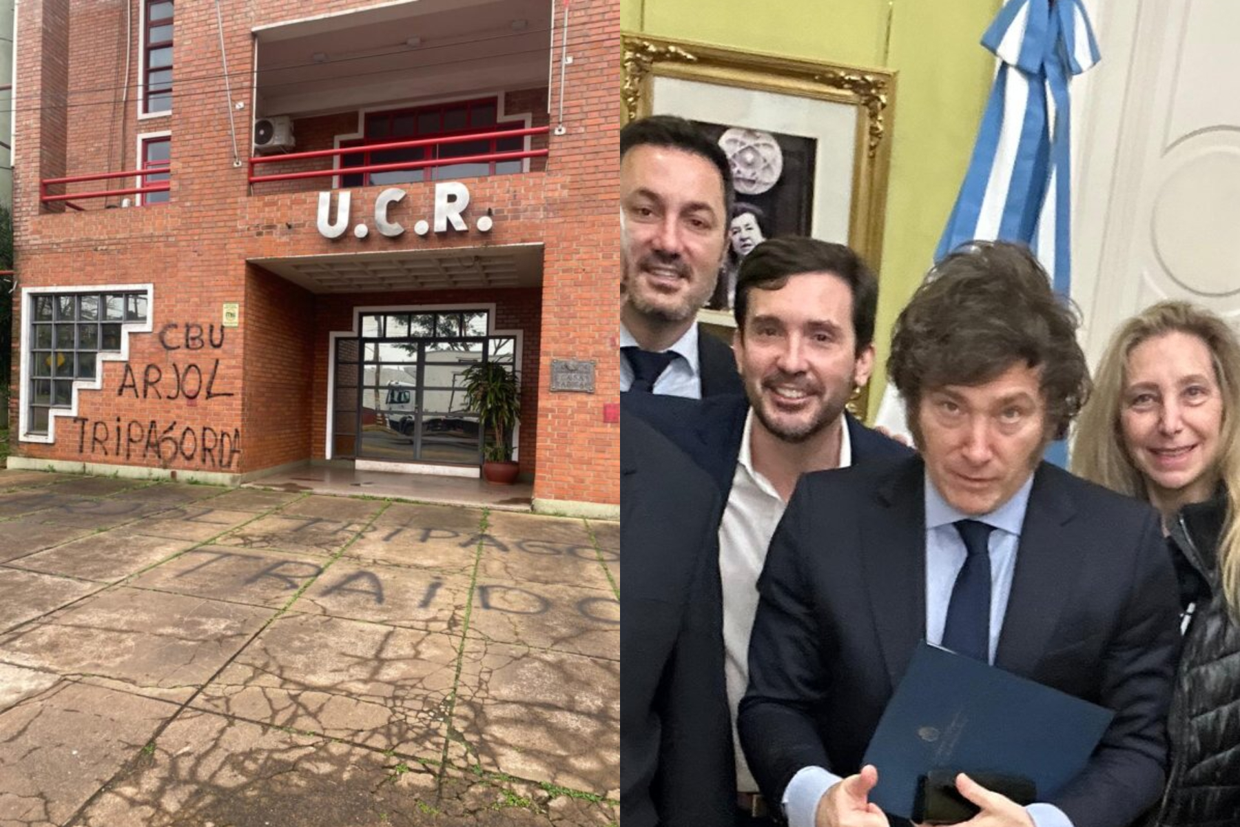 Los agravios de Milei a la UCR dividen al radicalismo misionero