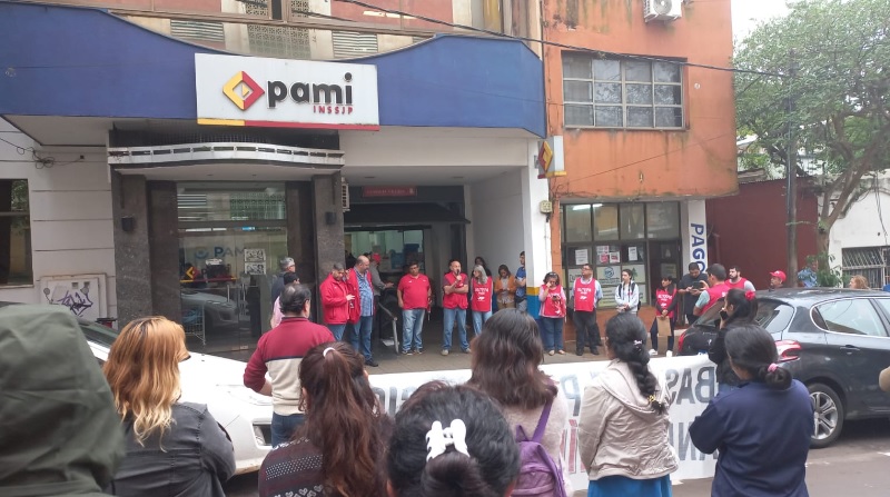 Trabajadores de Pami contra Ninfa Alvarenga: “Avasallamiento y vulneración de los derechos”