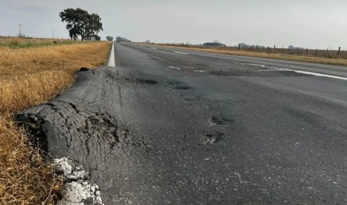 Crisis vial: casi la mitad de las rutas están en mal estado y falta inversión pública