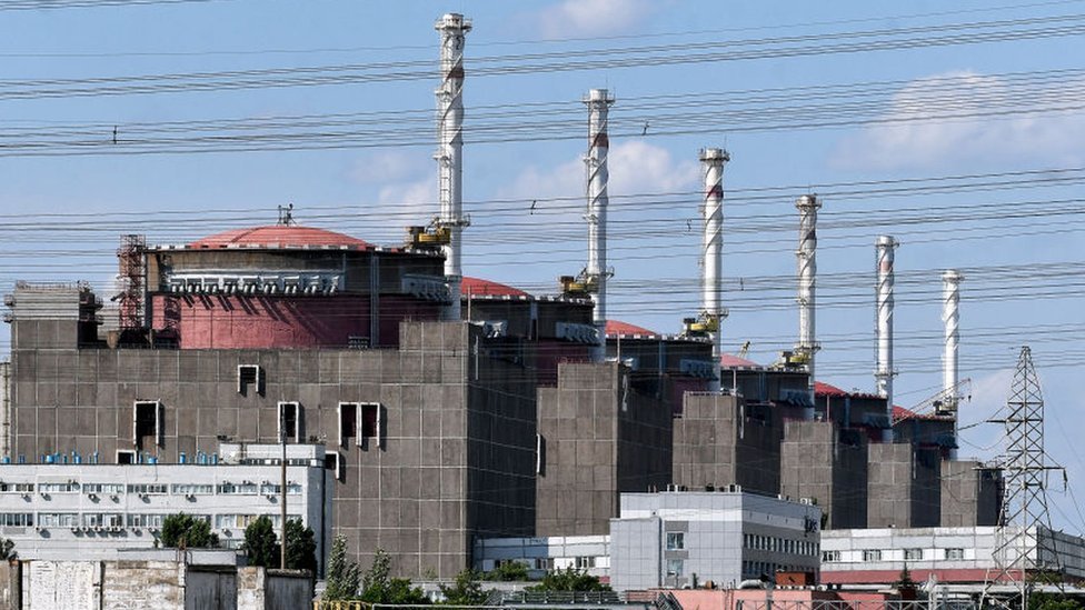 Central nuclear de Zaporiyia, fue atacada por un dron proveniente de Ucrania