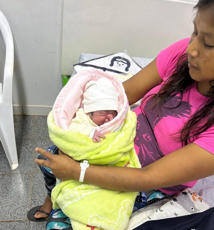 Daiana es la primera bebé del año 2025 en Misiones