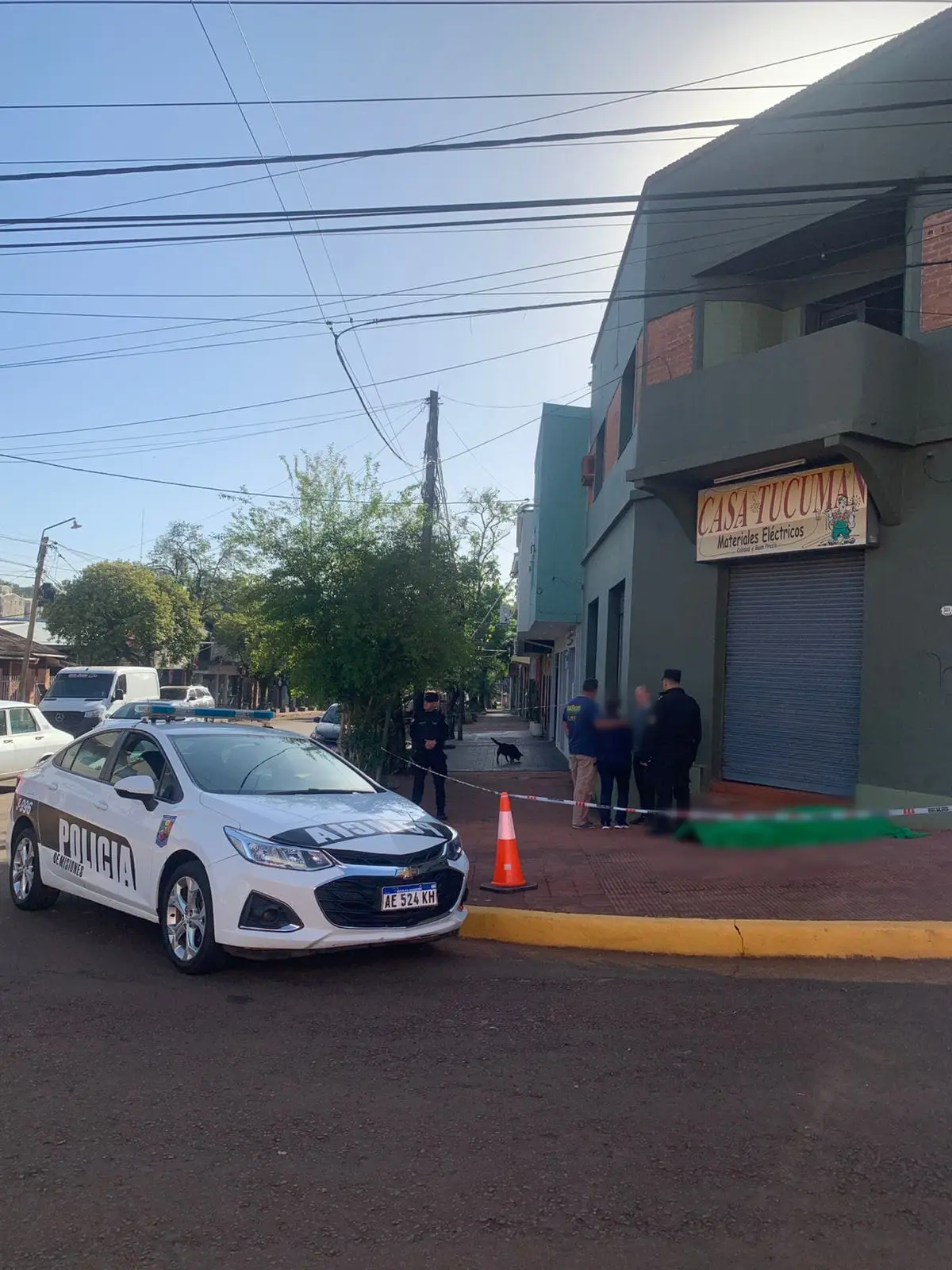 Oberá: Hallaron muerto a un docente en la vía pública