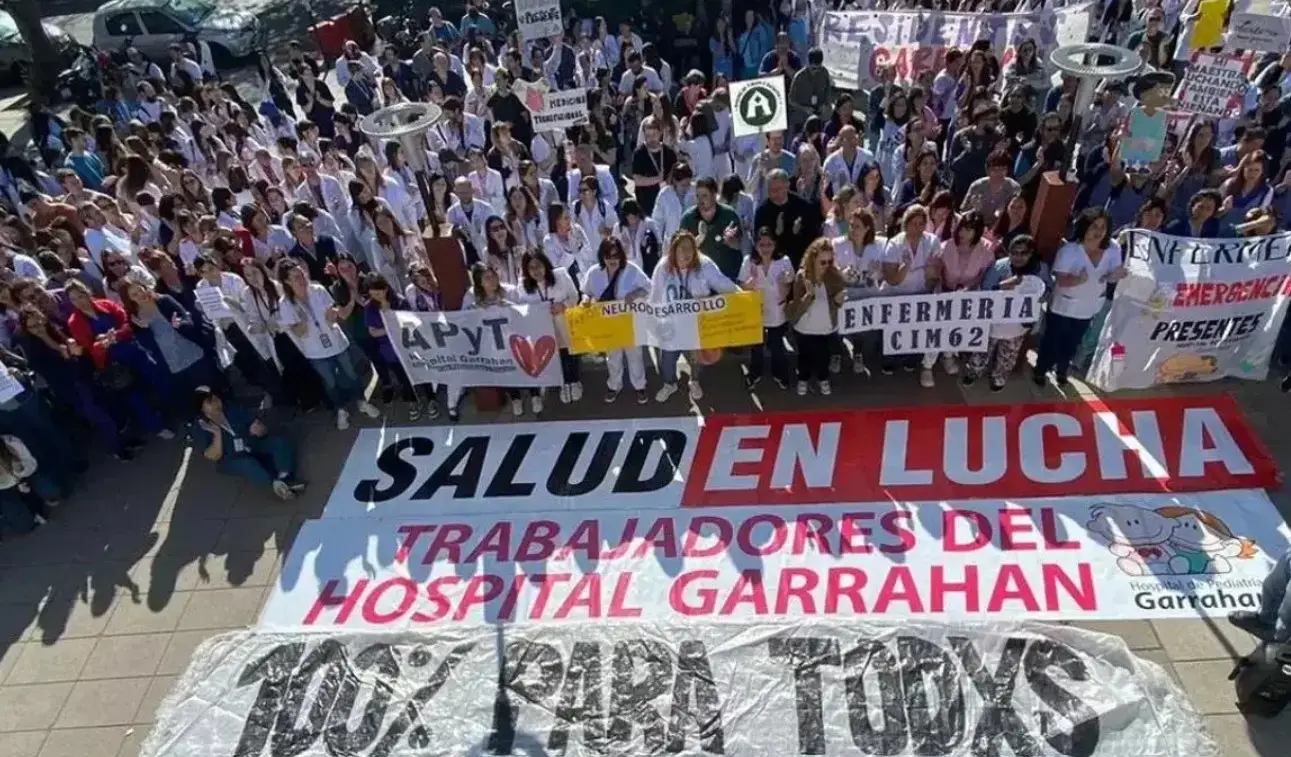 "Al Gobierno no le interesa nada, pasa la motosierra y acá hay solo niños"