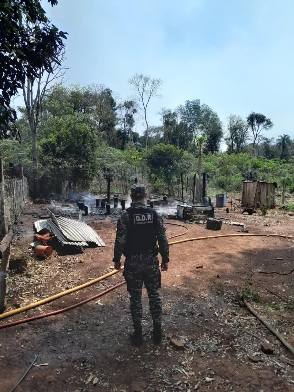 Dos hermanitos fallecieron en un incendio en Montecarlo