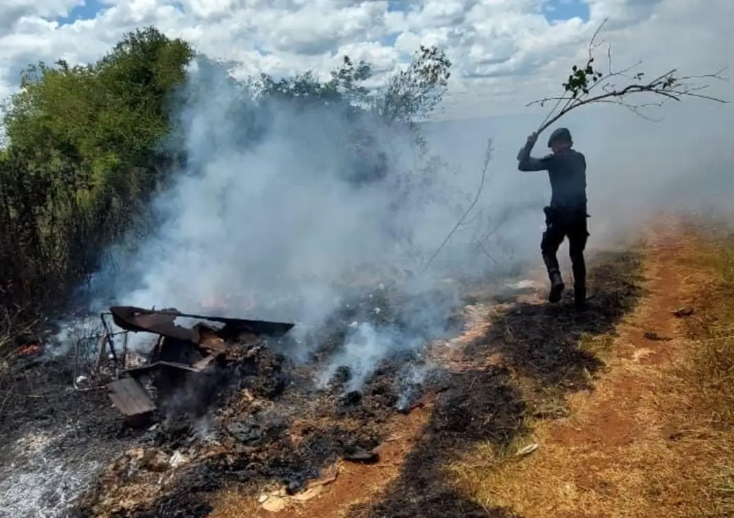 San Ignacio: detuvieron a joven por iniciar un incendio