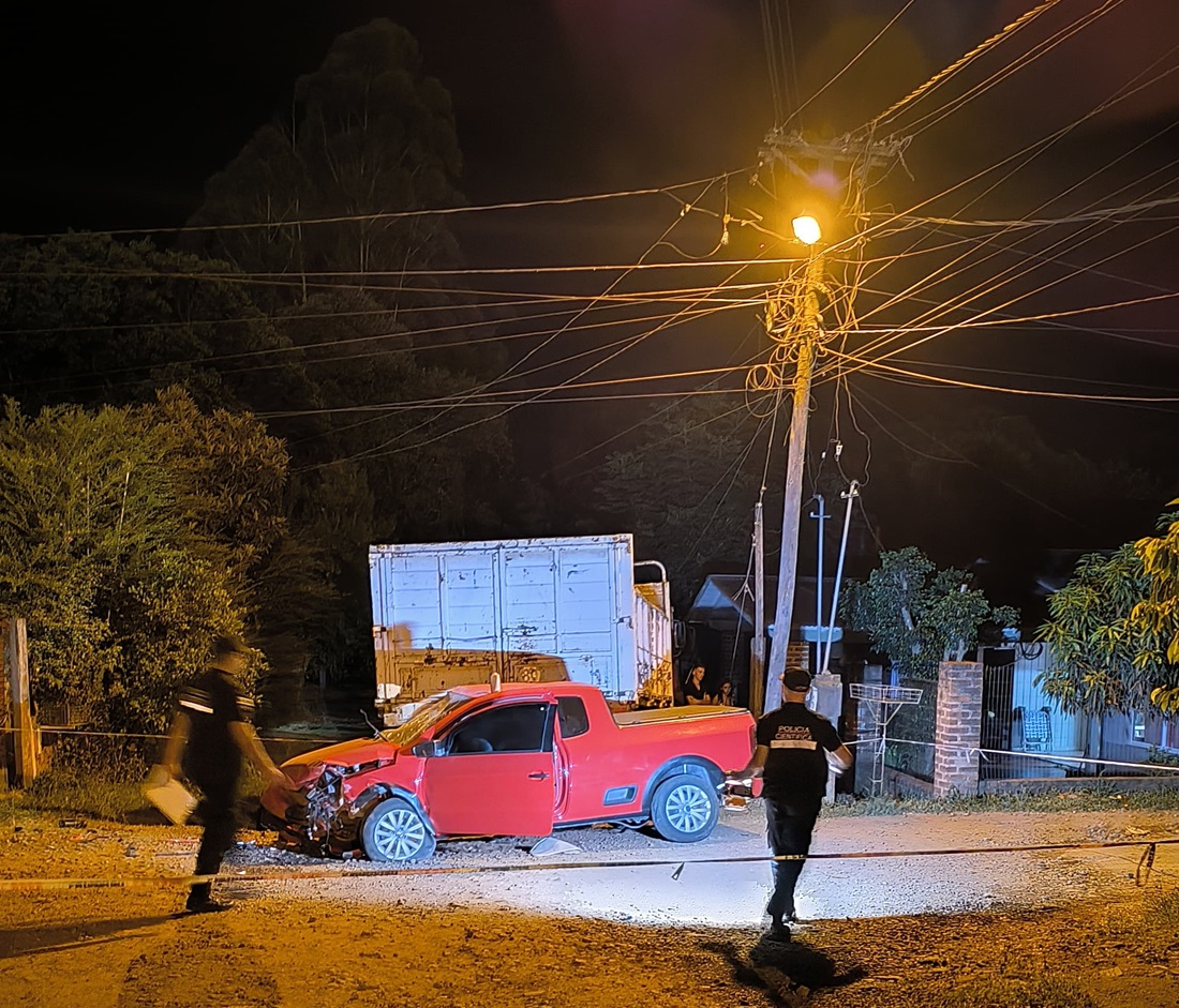 Colonia Aurora: atropelló a su ex junto a un niño y lograron apresarlo