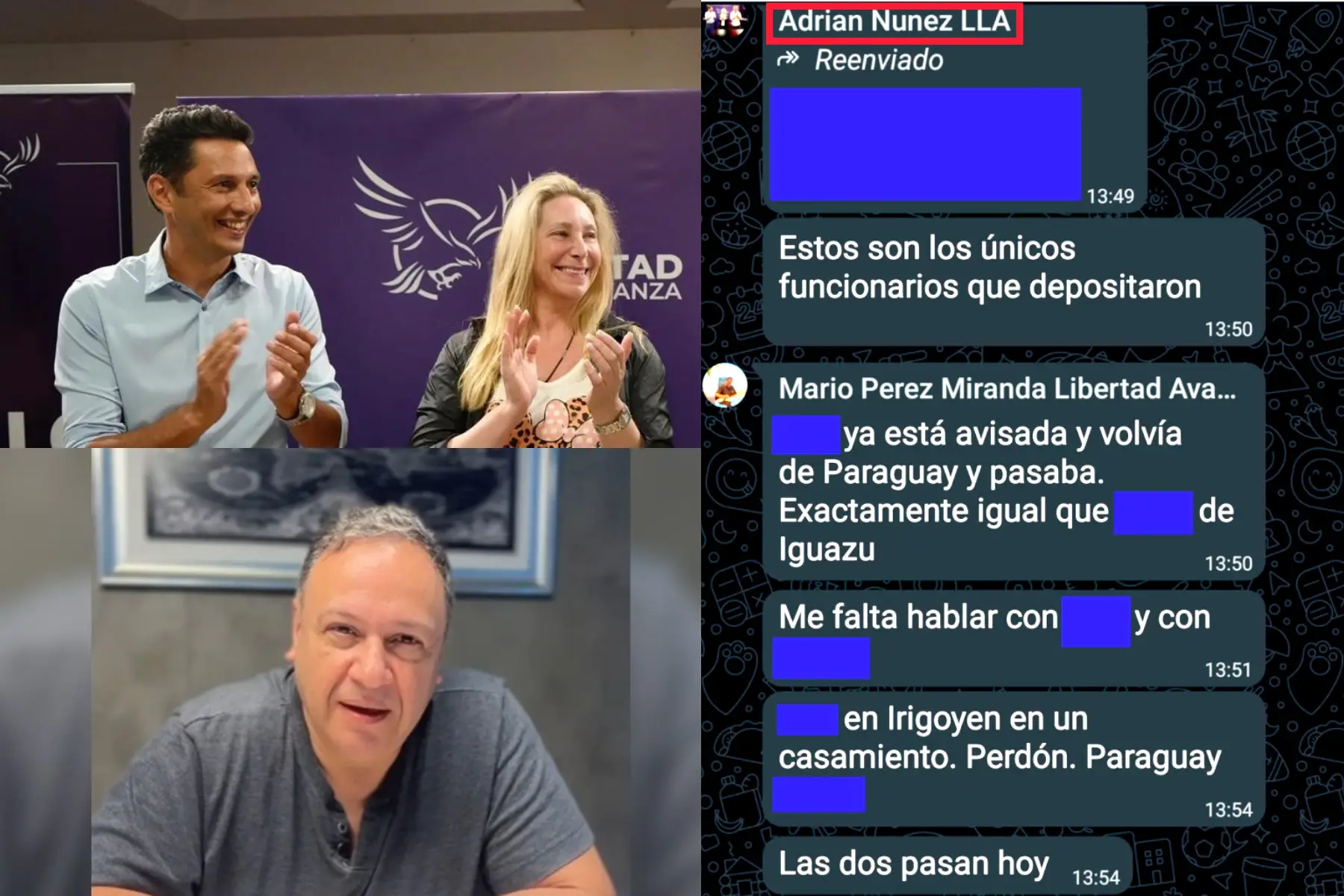 Escándalo en Misiones: el jefe de LLA, quedó envuelto en un presunto cobro de coimas en ANSES y PAMI