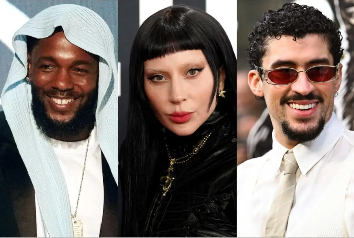 Grammys: Lady Gaga y Kendrick Lamar lideran las nominaciones
