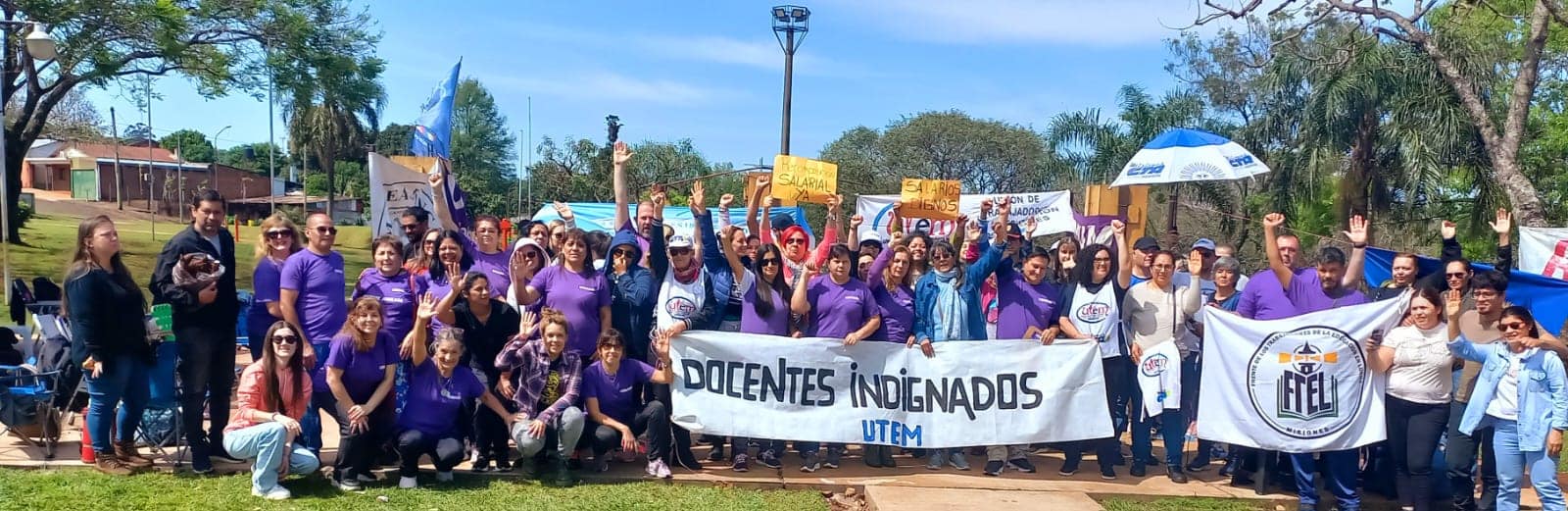 Se esperan marchas docentes en Posadas, Oberá, Apóstoles y Montecarlo