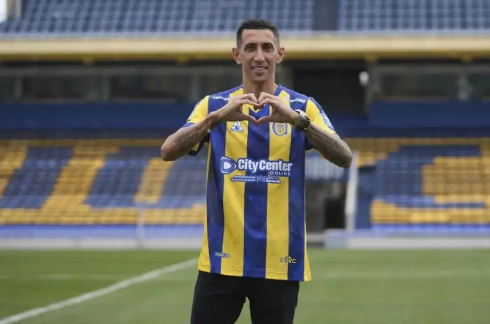Di María fue presentado como nuevo jugador de Rosario Central
