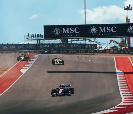 Colapinto largará decimoquinto en el GP de EEUU