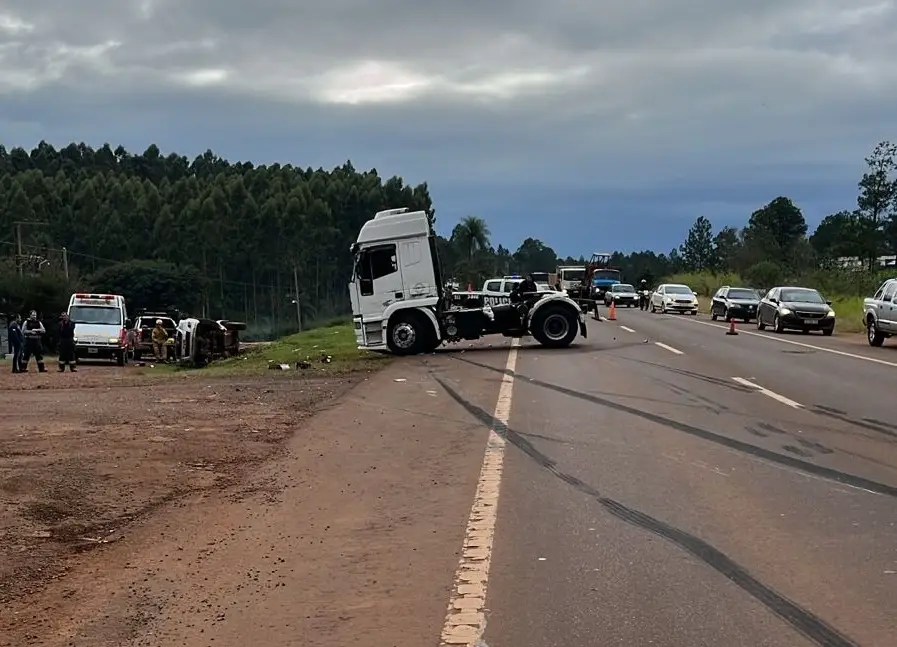 Falleció un conductor tras un choque frontal en Dos de Mayo