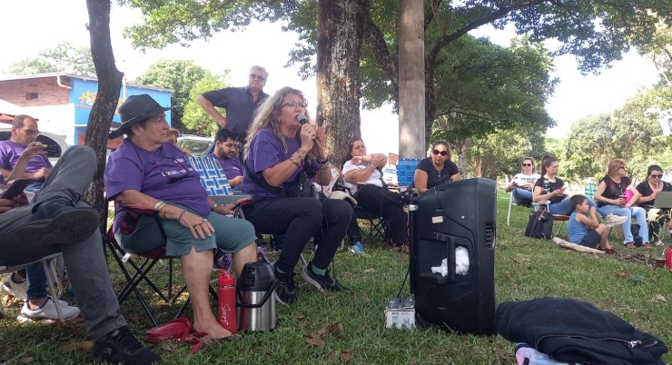 Paro docente en Misiones: “Si creen que vamos a quedarnos quieto con miedo están equivocados”