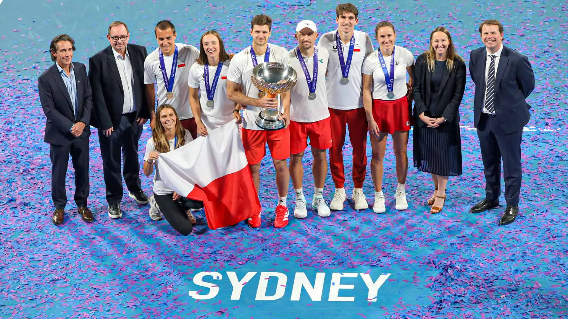 Polonia conquistó su primera ATP Cup