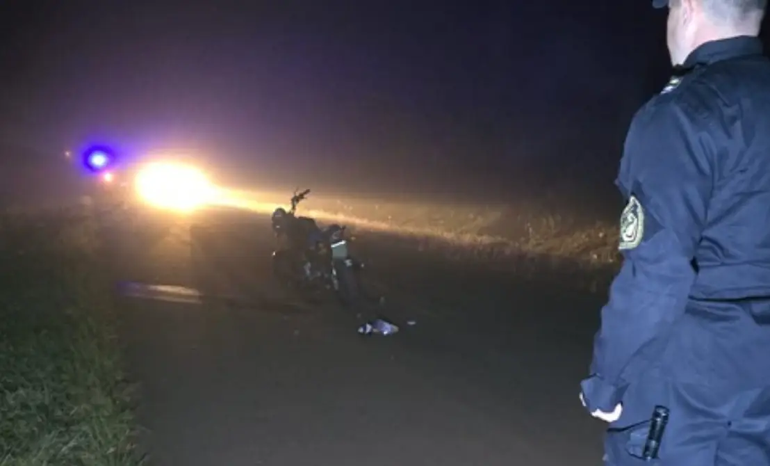 Motociclista murió tras una colisión en Ruiz de Montoya