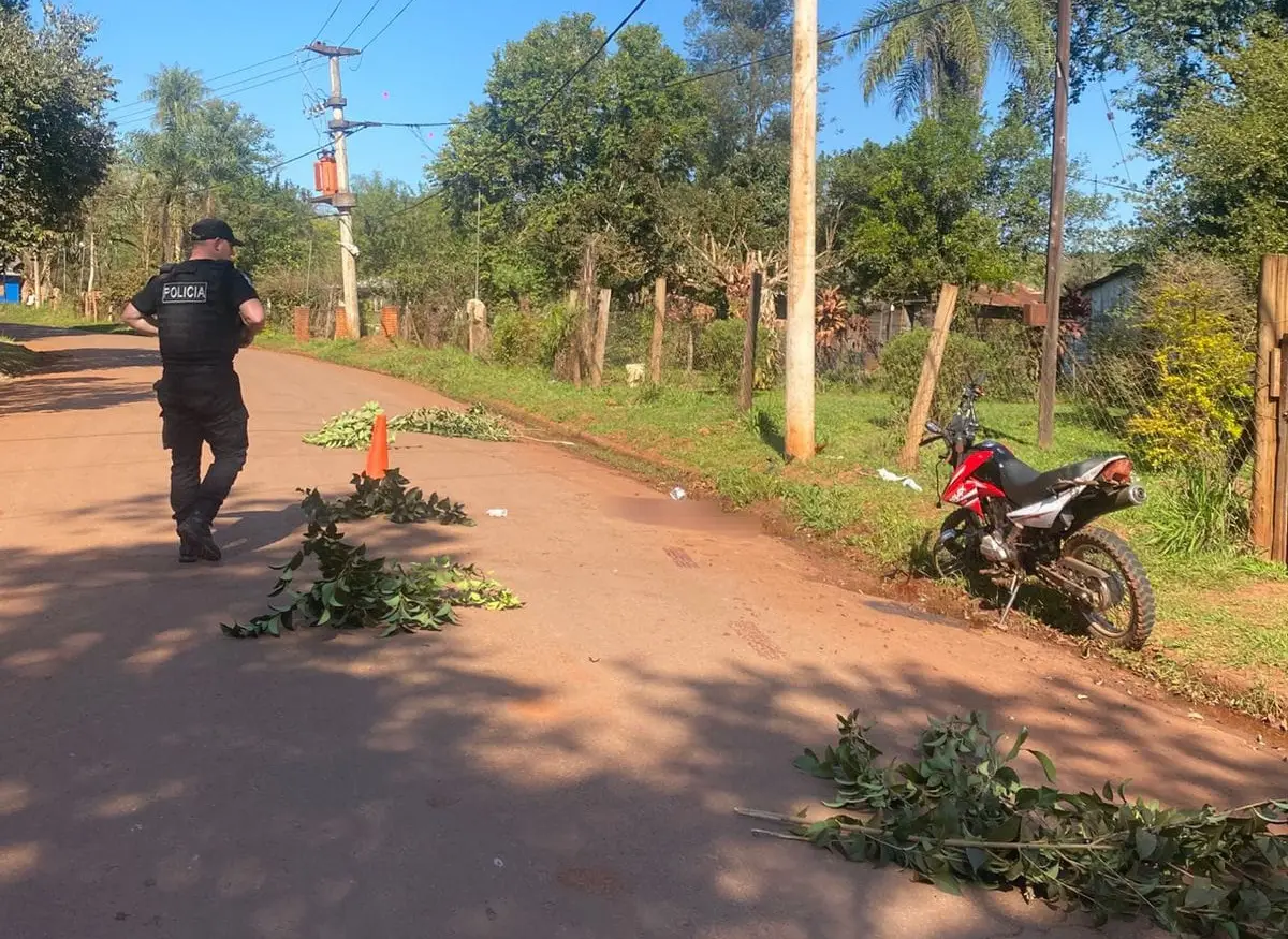 Eldorado: un motociclista murió al impactar con un poste