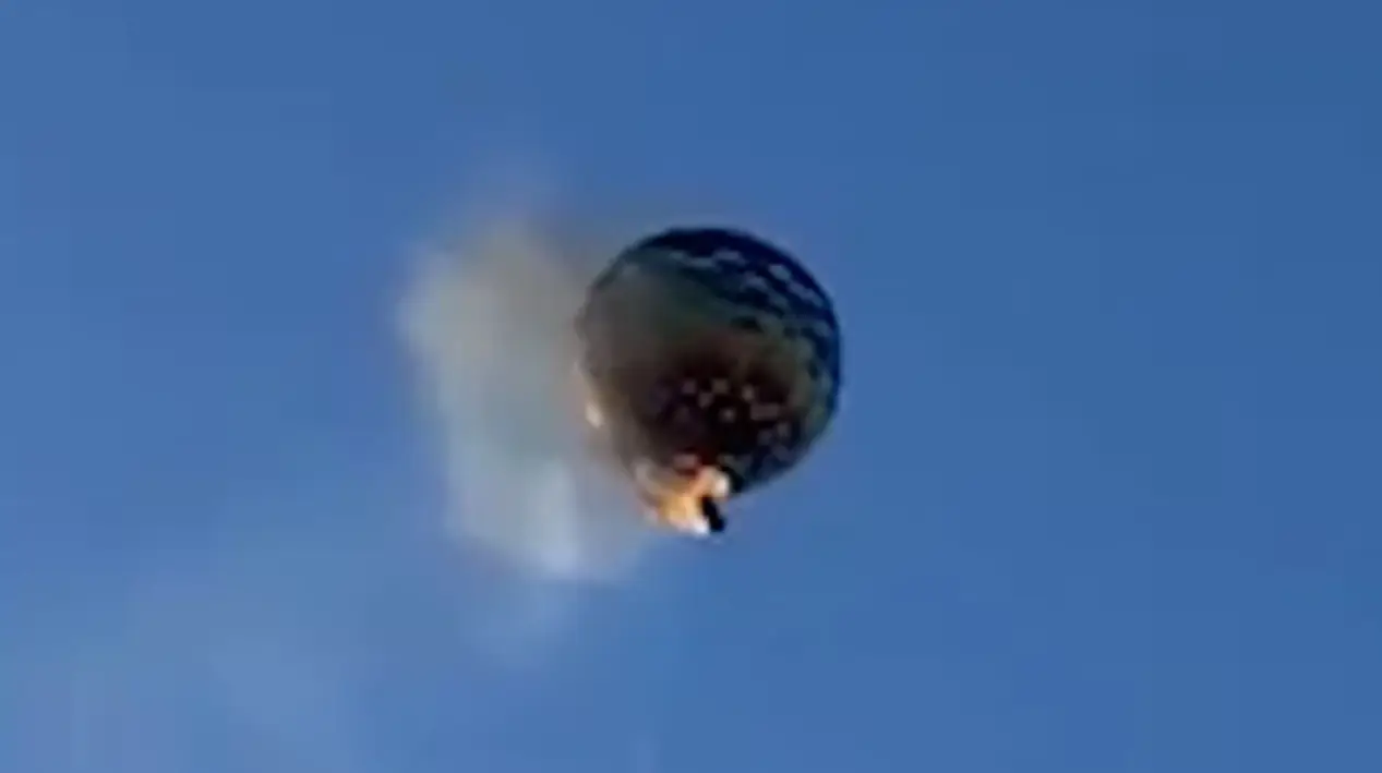Al menos ocho muertos al caer un globo aerostático en Santa Catarina