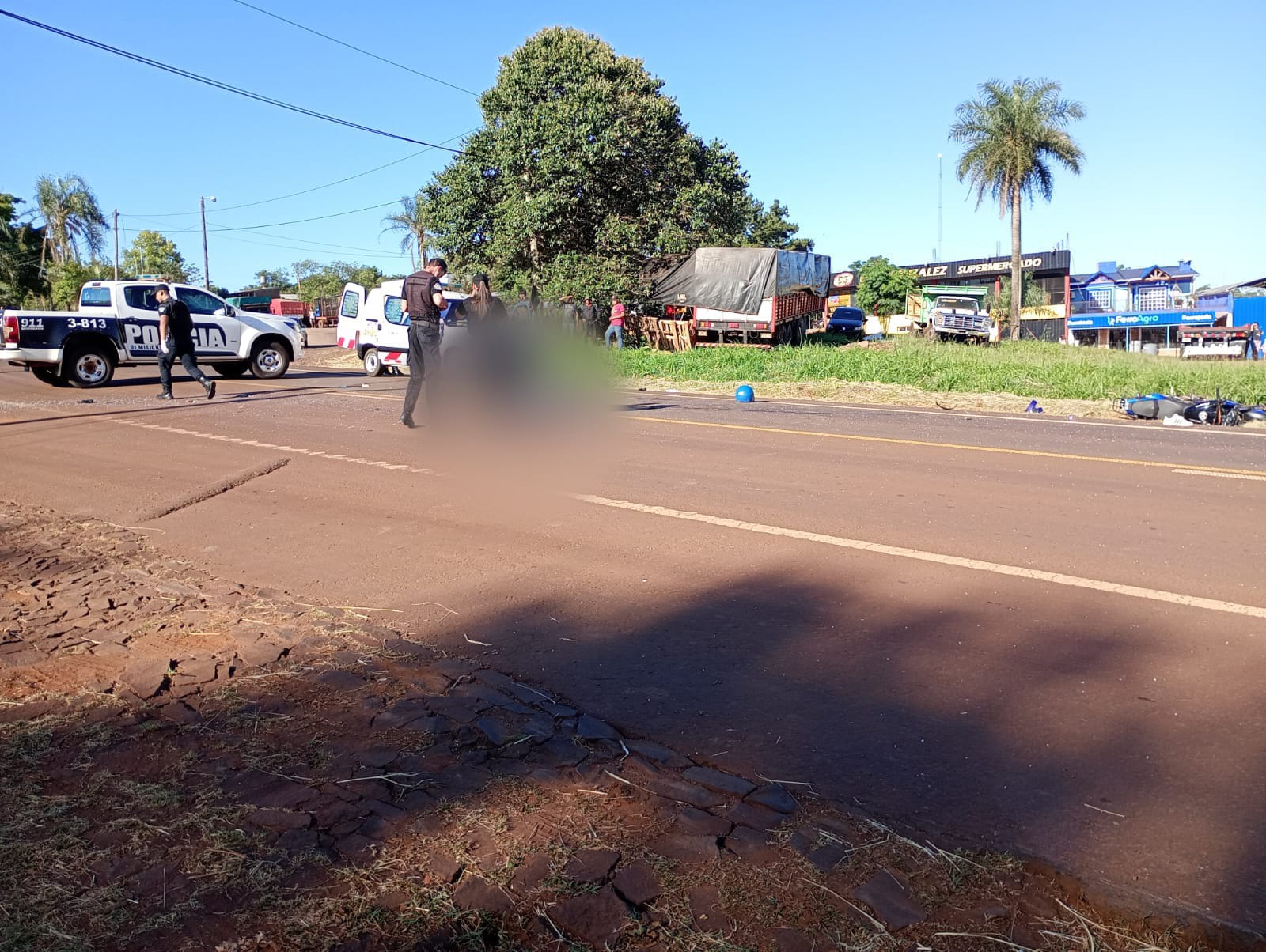 Motociclista que falleció tras un choque en Campo Viera