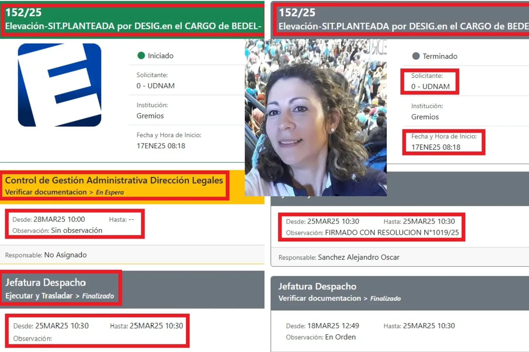 Insólito “error” del CGE en una demanda contra delegada de UDPM