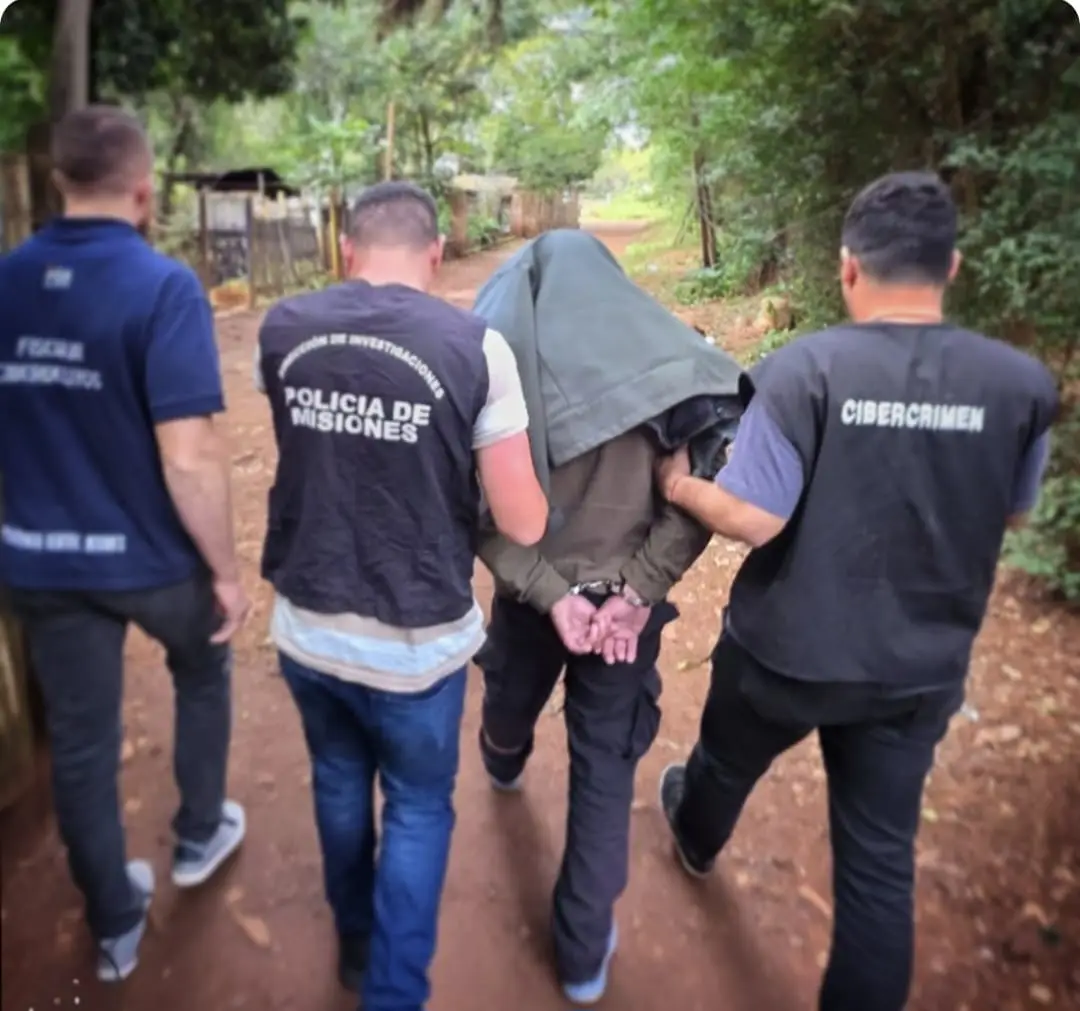 Un caso de estafa derivó en la detención de un hombre por tenencia de material de abuso sexual infantil