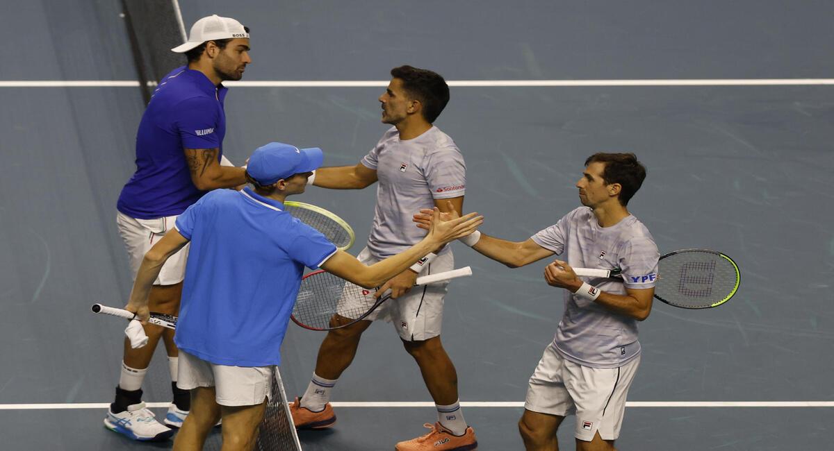 Copa Davis: Argentina quedó eliminada ante Italia